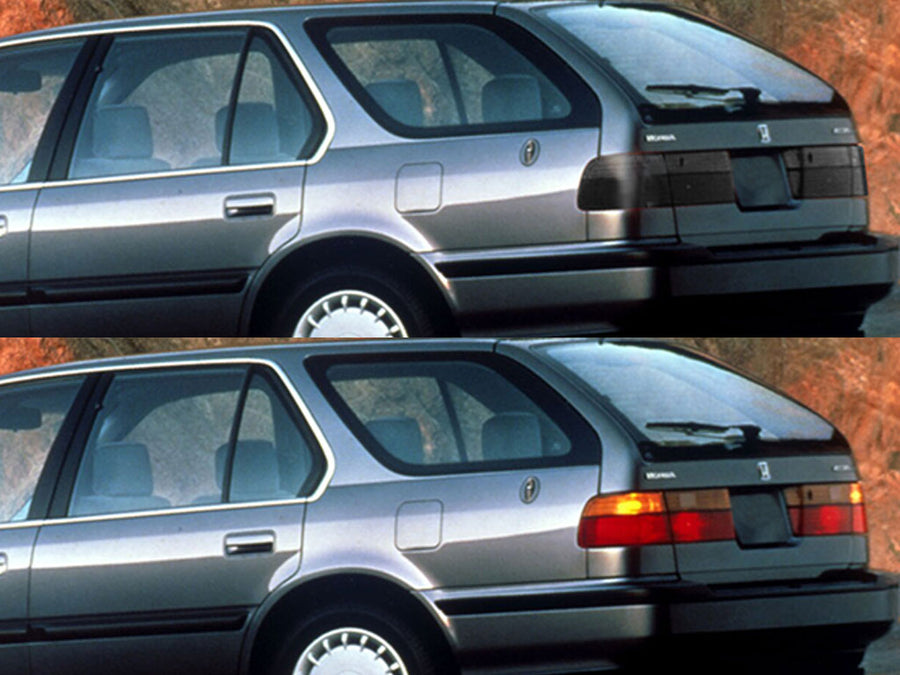 accord Before and After Smoked Taillights
