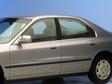 honda accord 1994-1997 (sedan) Matte Black Pillar Cover Diagram