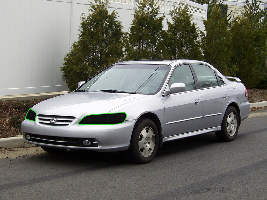 honda accord 1998-2002 Headlight Tint Location