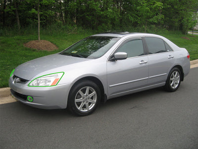 honda accord 2003-2005 (sedan) Headlight Protection Installation Location