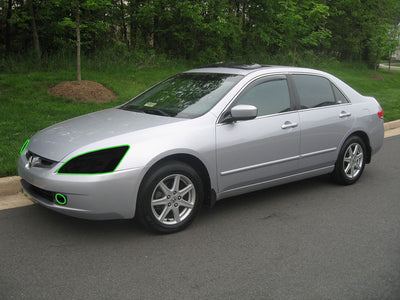 honda accord 2003-2005 (sedan) Headlight Tint Location