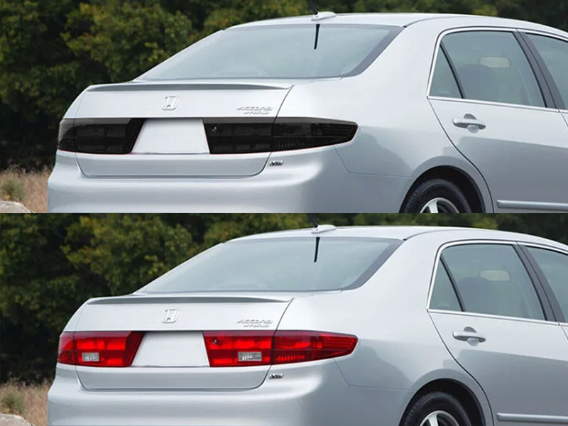 accord (sedan) Before and After Smoked Taillights