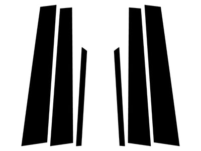 honda accord 2003-2007 (sedan) Camo Pillar Trim Diagram