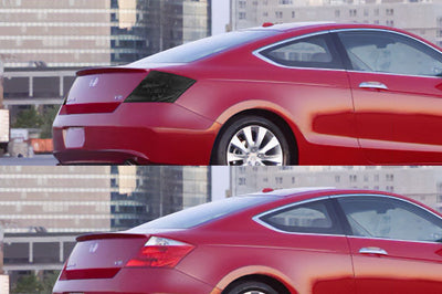 accord (coupe) Before and After Smoked Taillights