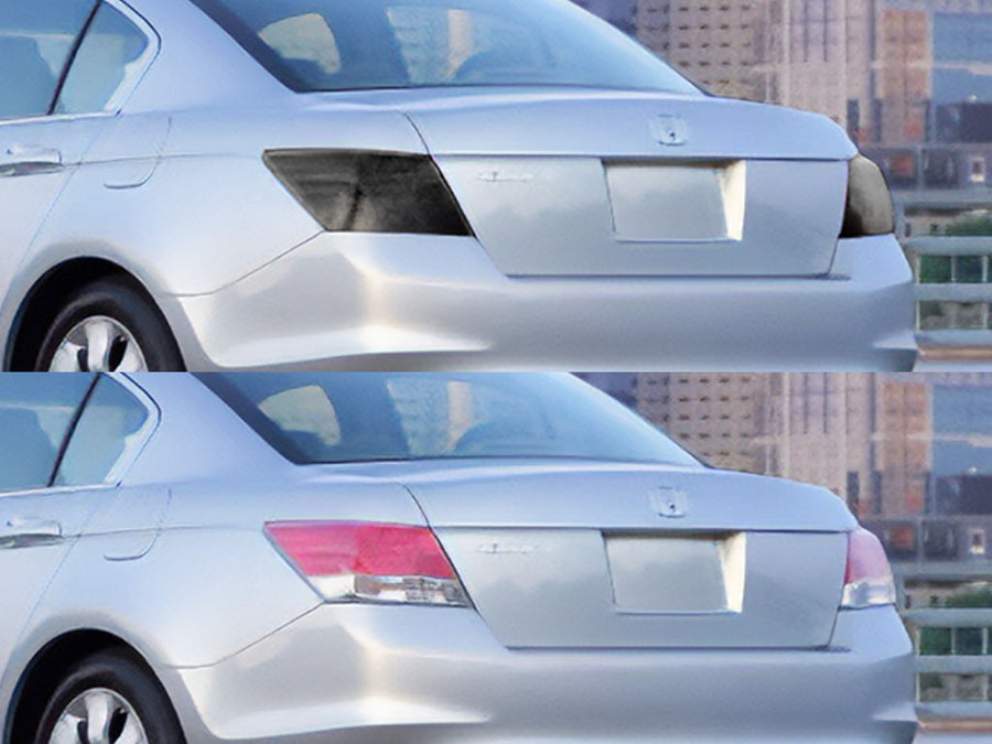 accord (sedan) Before and After Smoked Taillights