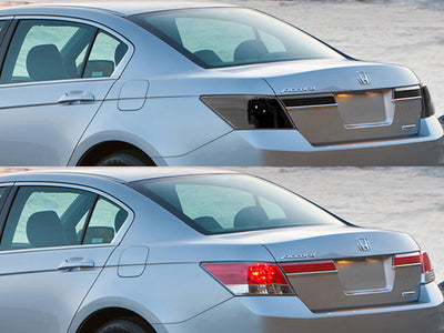 accord (sedan) Before and After Smoked Taillights