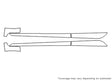 accord Avery Dennison Clear Bra Door Cup Precut PPF Diagram