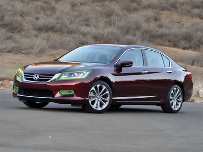 honda accord 2013-2015 (sedan) Headlight Protection Installation Location