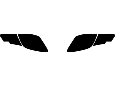accord (sedan) Precut Tail Light Tint Diagram