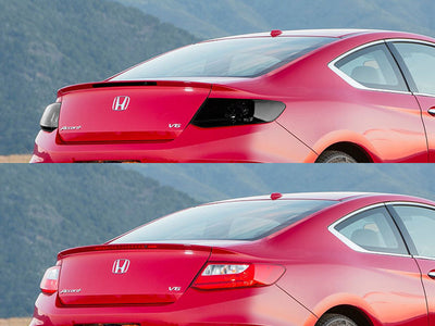 accord (coupe) Before and After Smoked Taillights