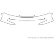 accord 3M Clear Bra Bumper Precut PPF Diagram