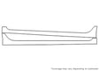 accord 3M Clear Bra Door Cup Precut PPF Diagram