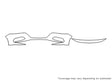 accord Avery Dennison Clear Bra Bumper Precut PPF Diagram