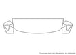accord Avery Dennison Clear Bra Hood Precut PPF Diagram