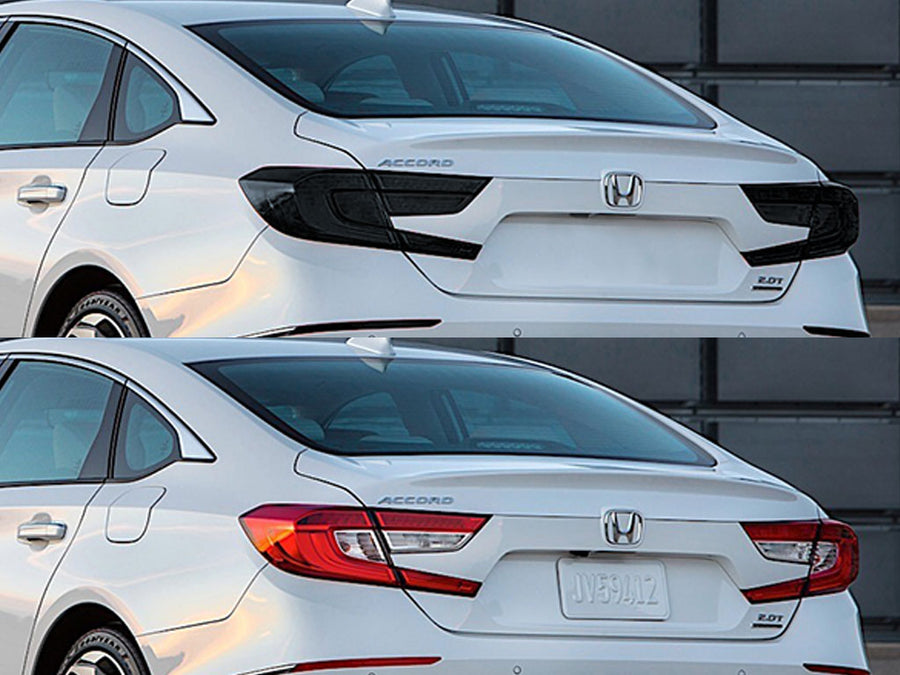 accord (sedan) Before and After Smoked Taillights