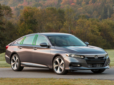 honda accord 2018-2022 (sedan) Pillar Post Trim Installation Location