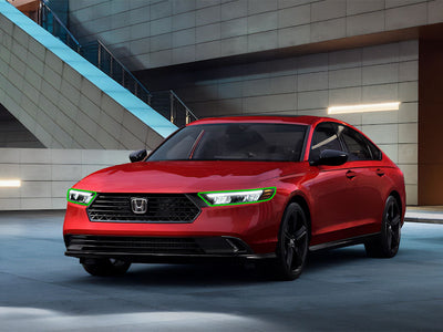 honda accord 2023-2025 Headlight Protection Installation Location
