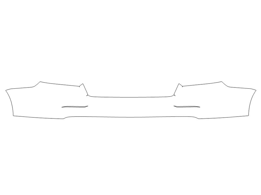 accord 3M Clear Bra Door Cup Precut PPF Diagram
