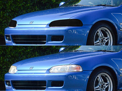 honda civic 1992-1995 Headlight Tint Appearance