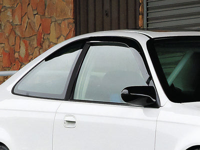 honda civic 1996-2000 (sedan) Gloss Black Pillar Cover Diagram