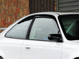 honda civic 1996-2000 (sedan) Matte Black Pillar Cover Diagram