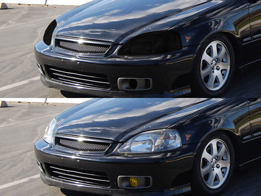 honda civic 1999-2000 Headlight Tint Appearance