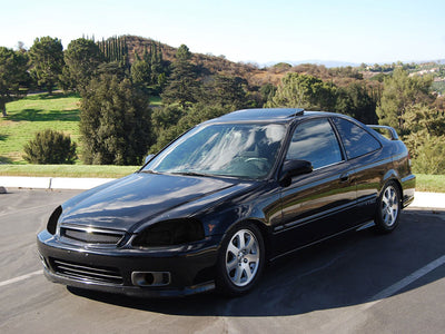 honda civic 1999-2000 Headlight Tint