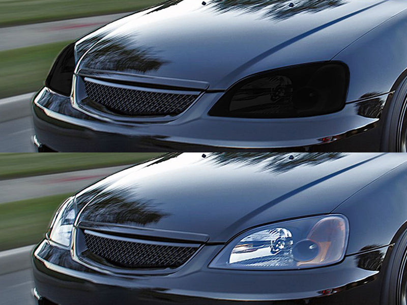 honda civic 2001-2003 Headlight Tint Appearance