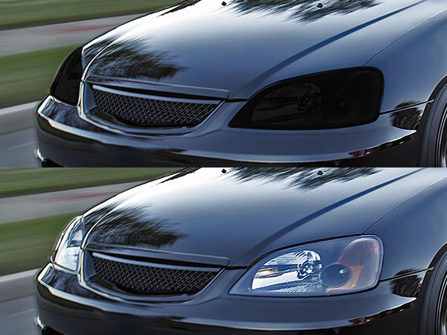 honda civic 2001-2003 Headlight Tint Appearance