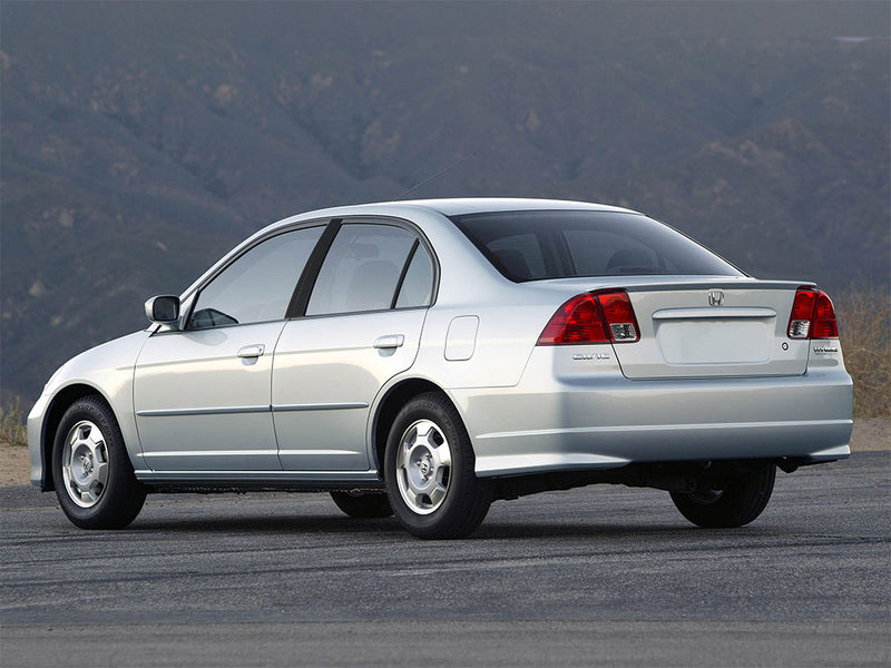 honda civic 2001-2005 (sedan) Piano Black Pillar Trim