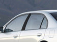 honda civic 2001-2005 (sedan) Matte Black Pillar Cover Diagram