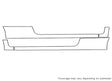 civic 3M Clear Bra Door Cup Precut PPF Diagram
