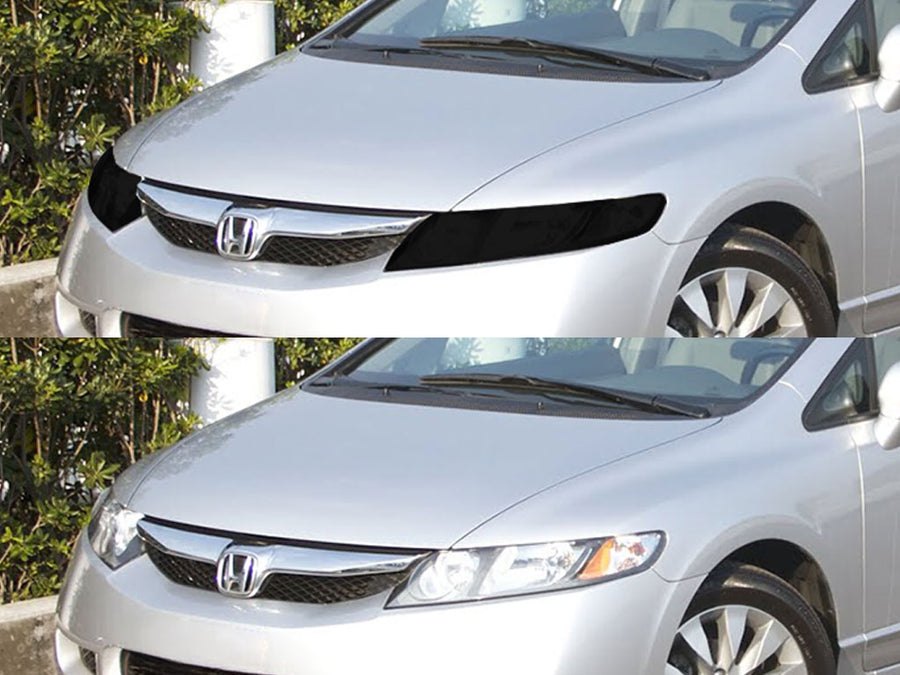 honda civic 2006-2011 (sedan) Headlight Tint Appearance