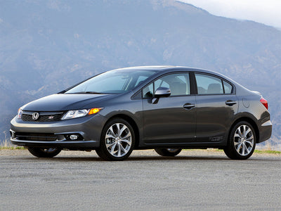 honda civic 2006-2011 (sedan) Piano Black Pillar Trim