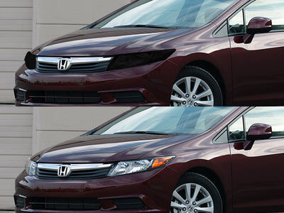 honda civic 2012-2012 (sedan) Headlight Tint Appearance