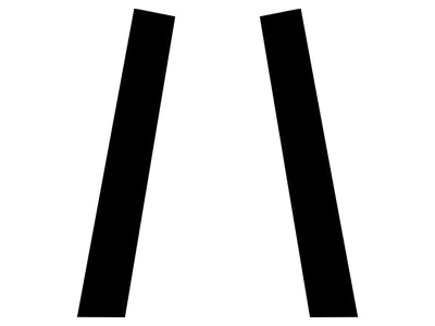 honda civic 2012-2015 (coupe) Camo Pillar Trim Diagram