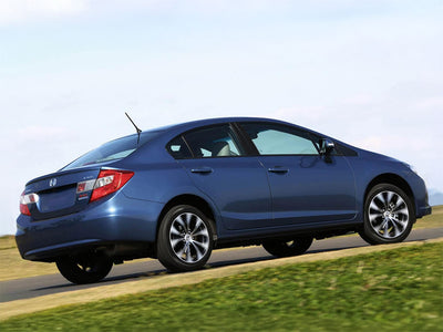 honda civic 2012-2015 (sedan) Piano Black Pillar Trim