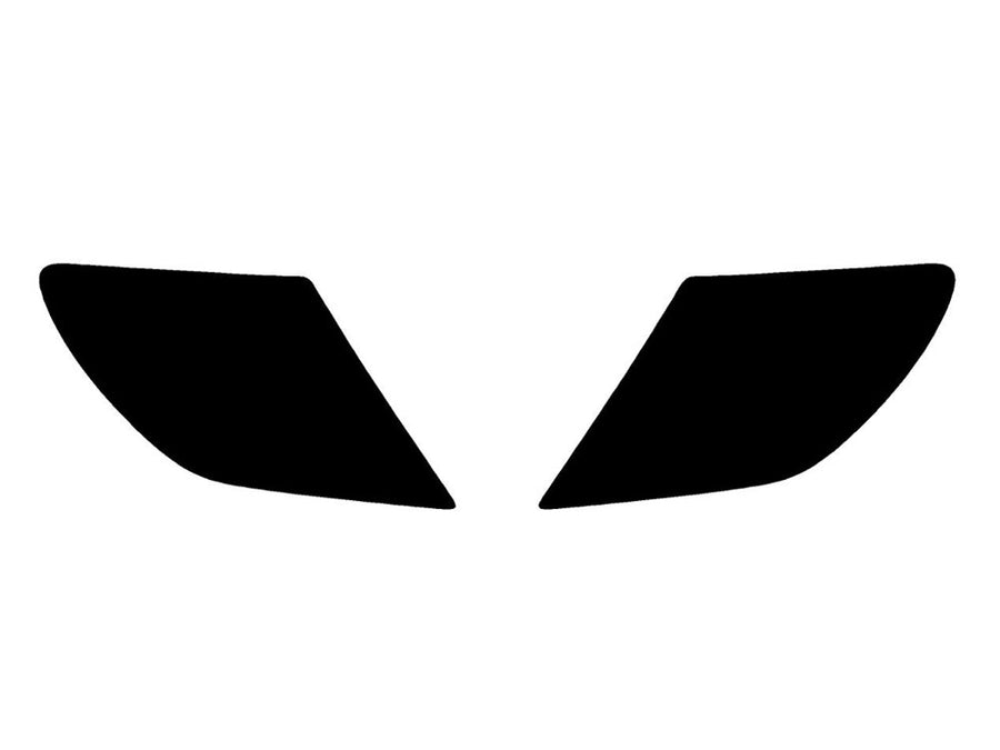 civic (sedan) Precut Tail Light Tint Diagram
