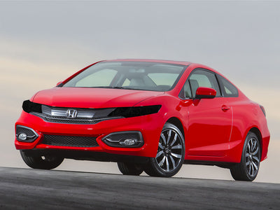 honda civic 2014-2015 (coupe) Headlight Tint