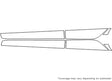 civic 3M Clear Bra Door Cup Precut PPF Diagram