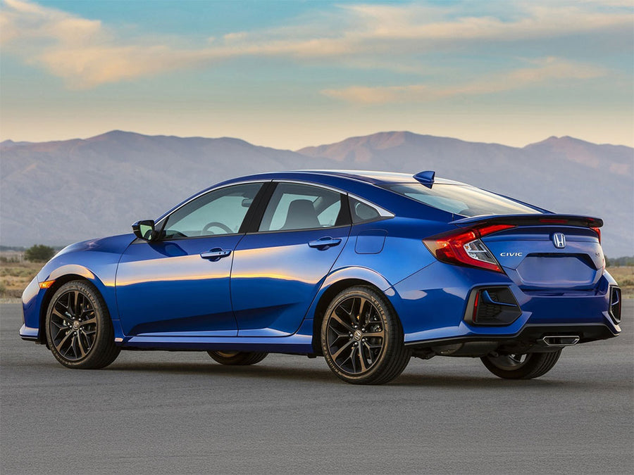 honda civic 2016-2021 (sedan / hatchback) Matte Black Pillar Trim