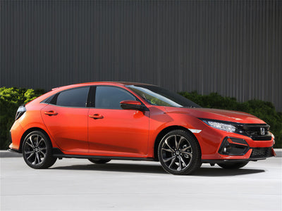 honda civic 2022-2024 (hatchback) Matte Black Pillar Trim