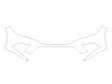 civic 3M Clear Bra Bumper Precut PPF Diagram