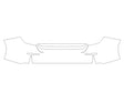 civic Avery Dennison Clear Bra Door Cup Precut PPF Diagram