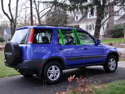 honda cr-v 1997-2001 Pillar Post Trim Installation Location