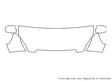 cr-v 3M Clear Bra Hood Precut PPF Diagram