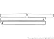 cr-v 3M Clear Bra Door Cup Precut PPF Diagram