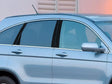 honda cr-v 2007-2011 Brushed Aluminum Black Pillar Cover Diagram
