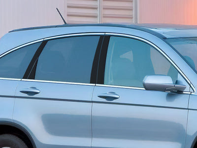 honda cr-v 2007-2011 Gloss Black Pillar Cover Diagram