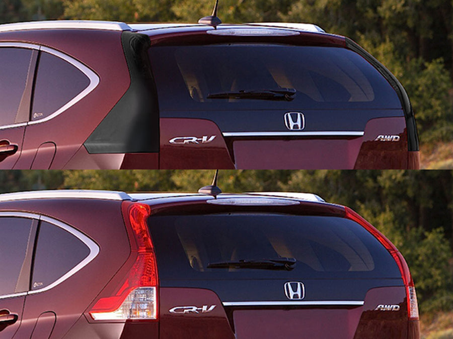 cr-v Before and After Smoked Taillights